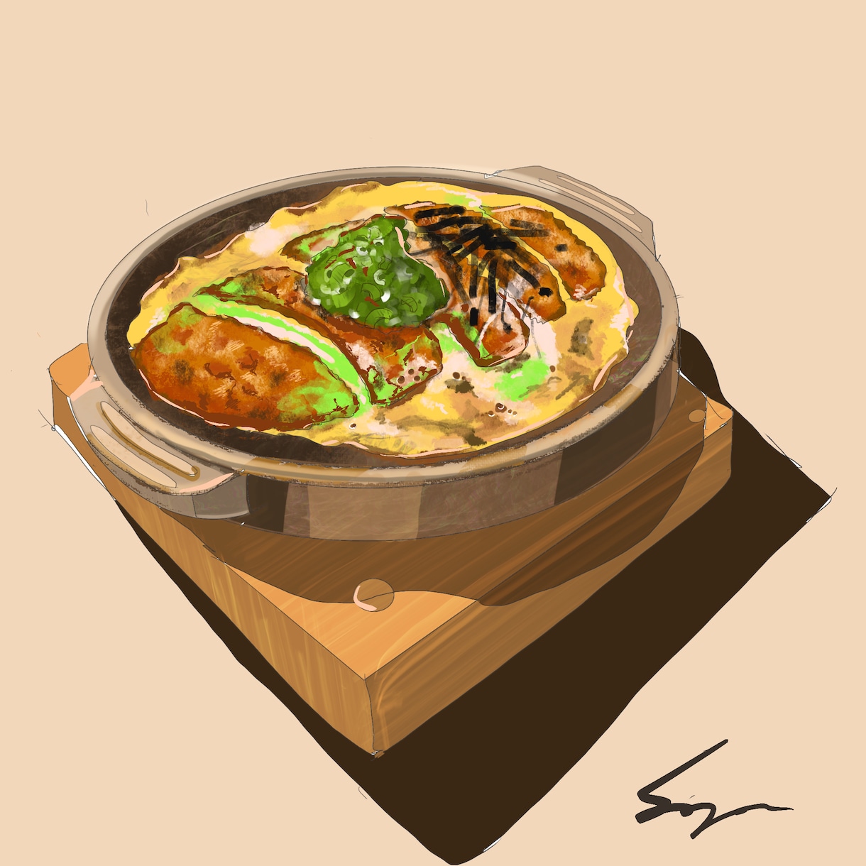 食べ物美味しく描けます 料理をアピールしたい方、飲食店のユニークさを出したい方 イメージ4