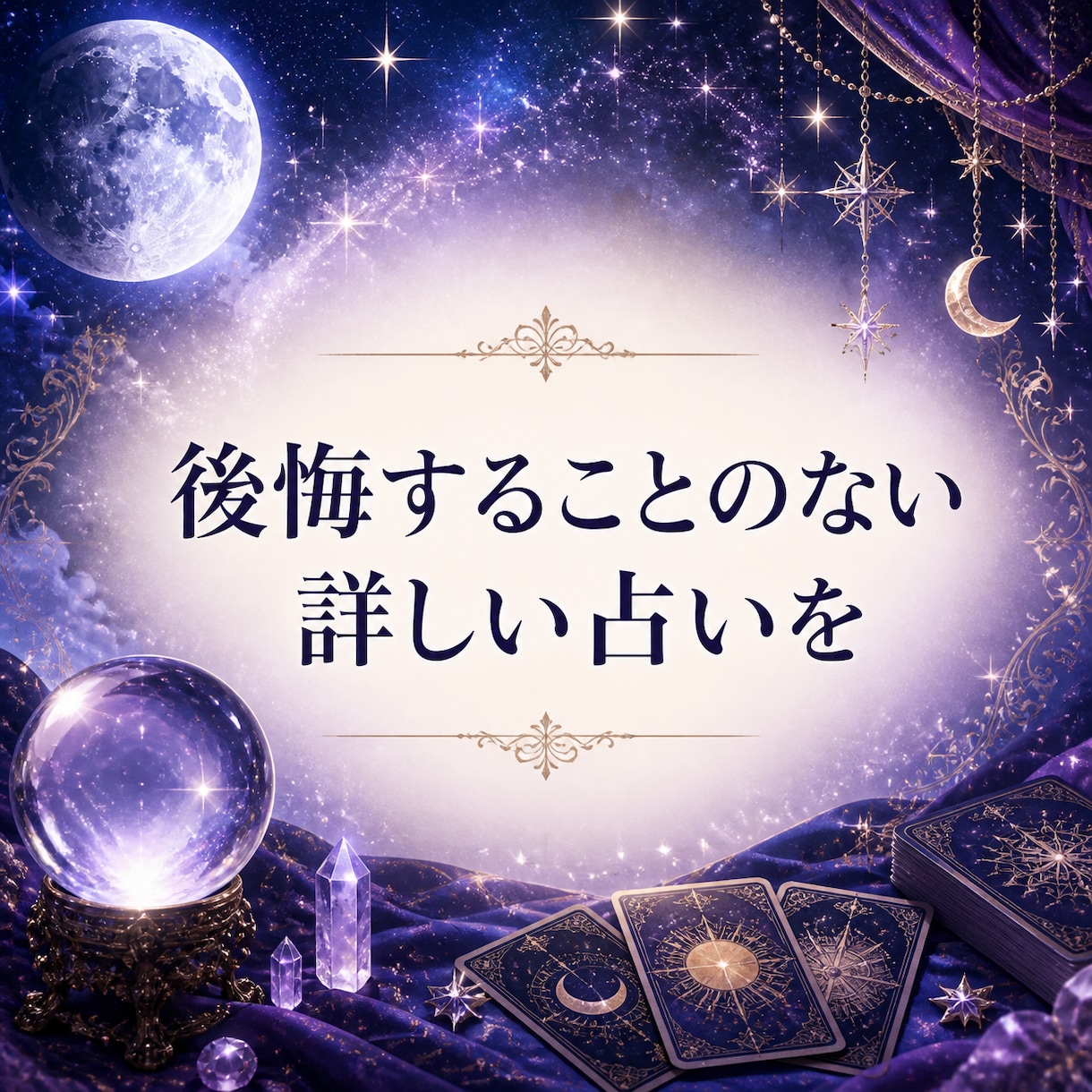四柱推命✖️西洋占星術で占いをします 特別価格（10月まで）で詳しく本質がわかる恋愛占いを イメージ1