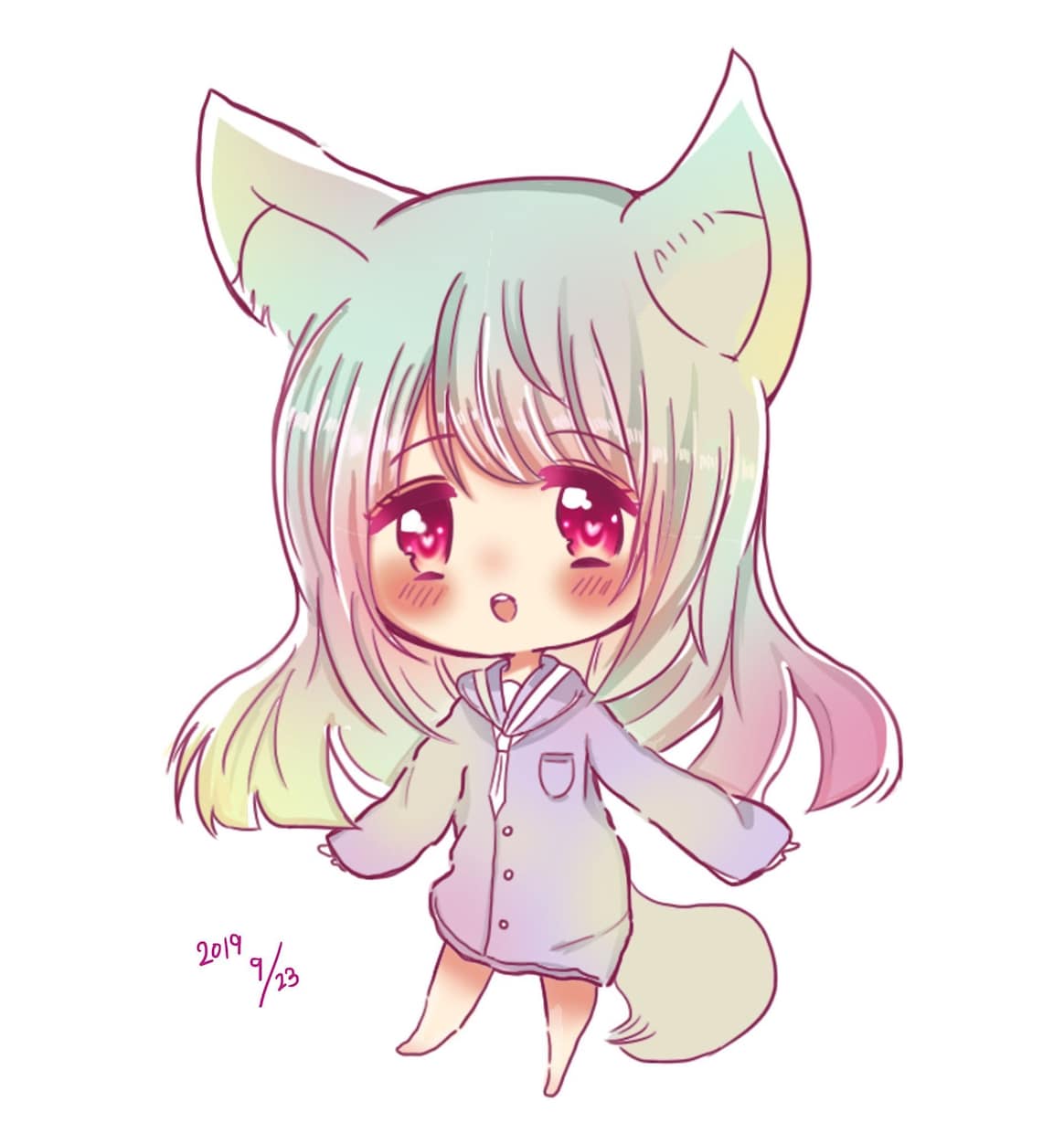 アイコン･イラスト♡ ミニキャラでよければ描きます ゆるふわなミニキャラでアイコン･イラストを描きます。 イメージ2