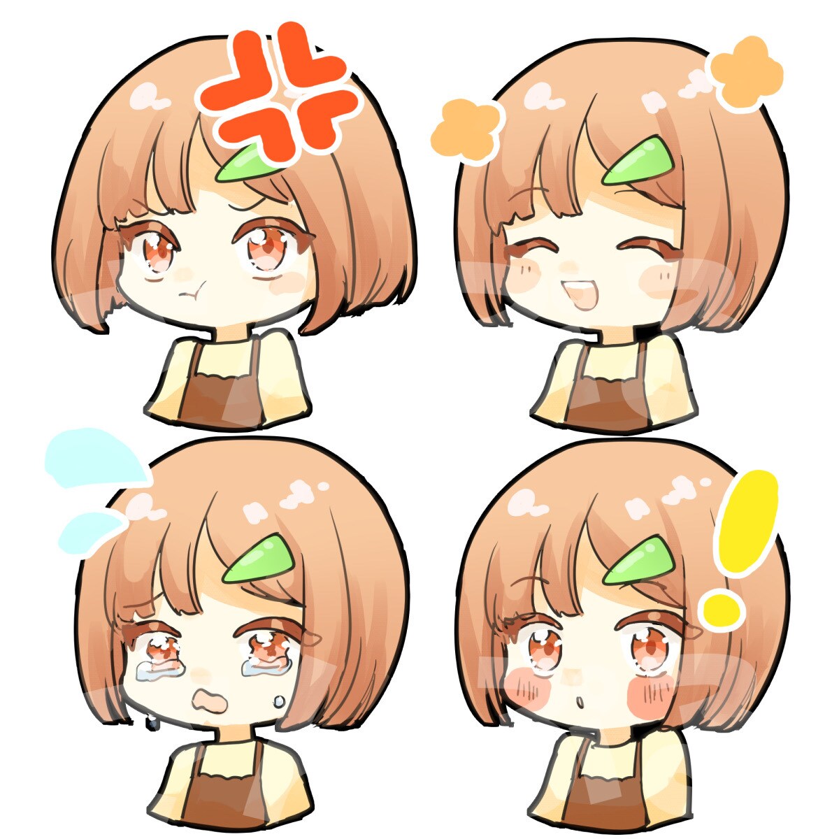 ゆるふわで可愛いミニキャラをお描きします アイコンや配信で使える、貴方だけのミニキャラをお描きします！ イメージ8