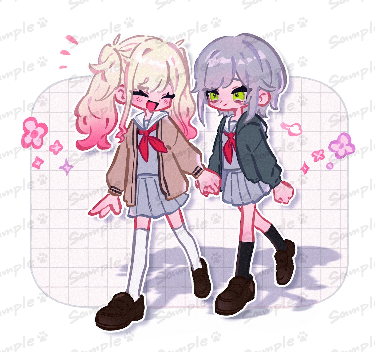 デフォルメイラスト、ケモノイラストお描きします アイコンやグッズなどにどうぞ！ イメージ5