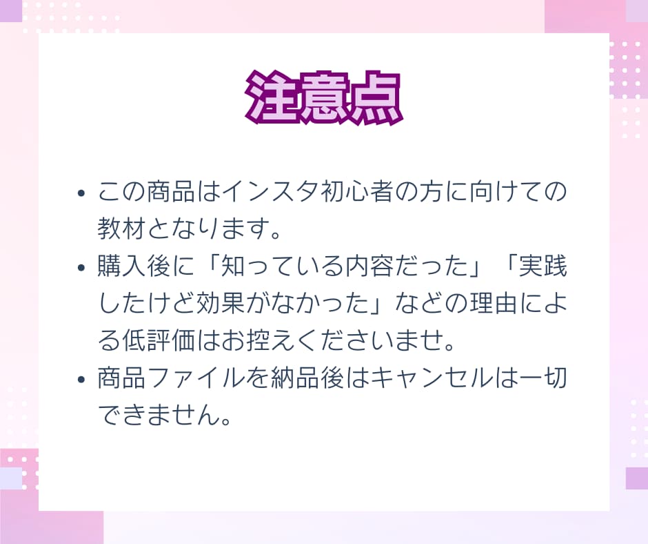 最短1ヶ月で集客できるインスタの作り方を教えます シートを埋めるだけで完成！購入後2週間サポート付 イメージ9