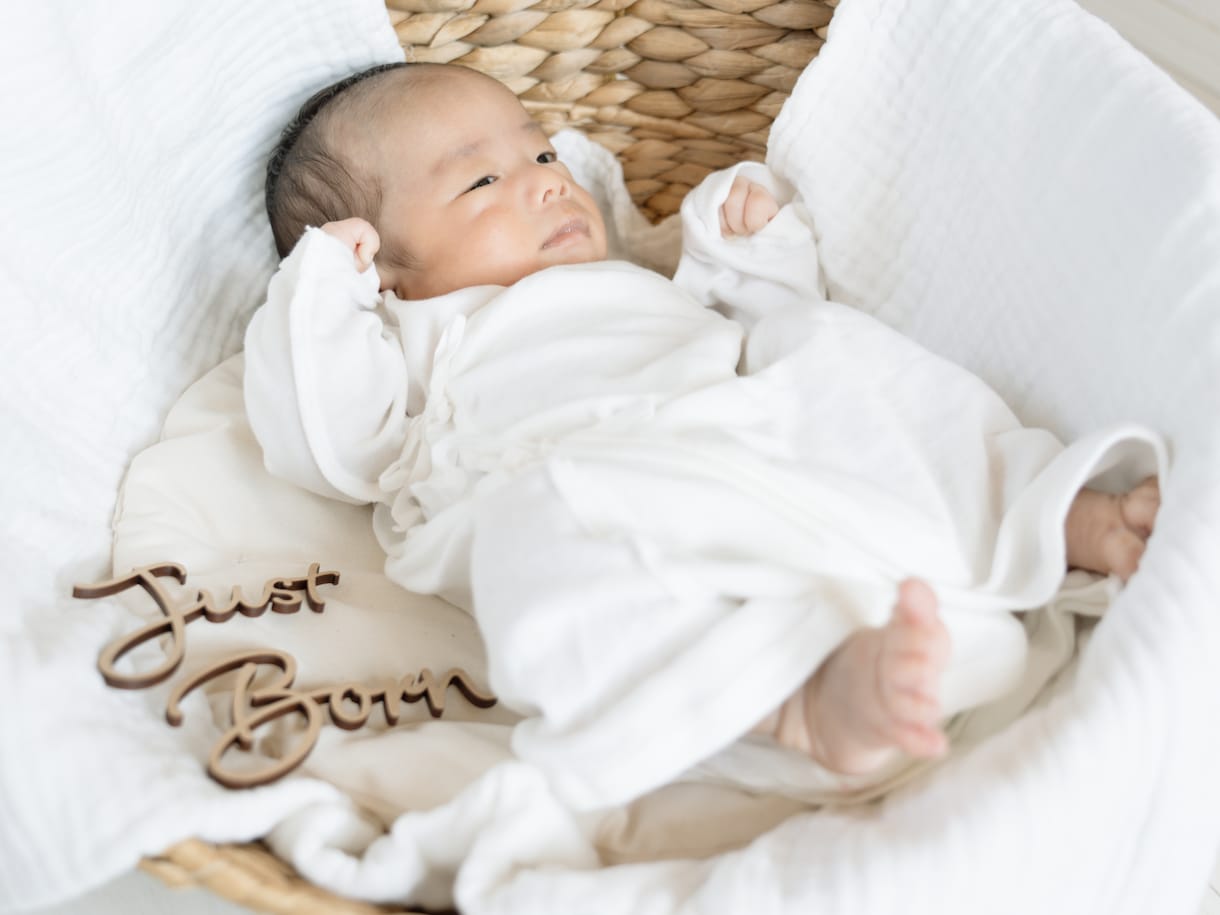 女性のプロカメラマンがお子様のお写真撮影いたします ニューボーン/お宮参り/ハーフバースデー/記念フォト/七五三 イメージ5