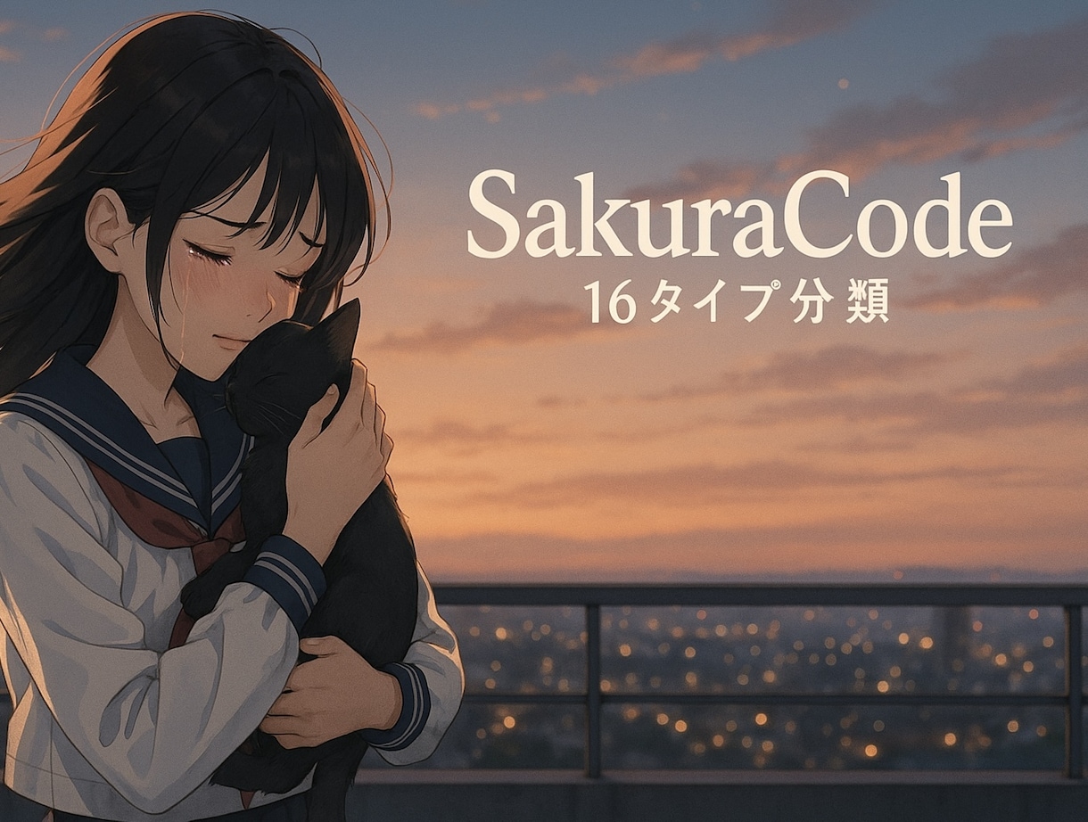 16タイプ診断「SakuraCode」をします MBTI理論を発展させたSakuraCodeをあなたへ イメージ2