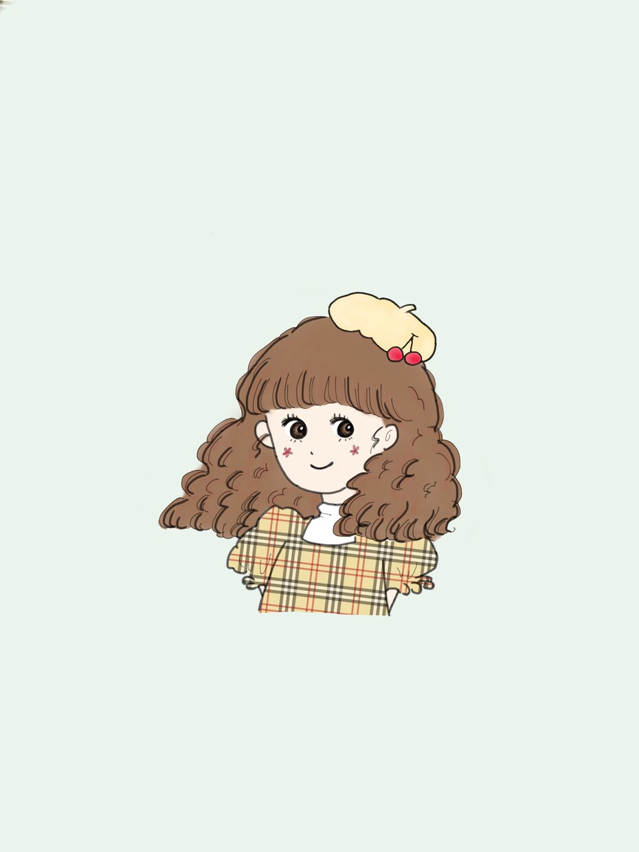 アイコン用イラストをお描きします Cherry.の絵でアイコンをとびっきり可愛く♡ イメージ3