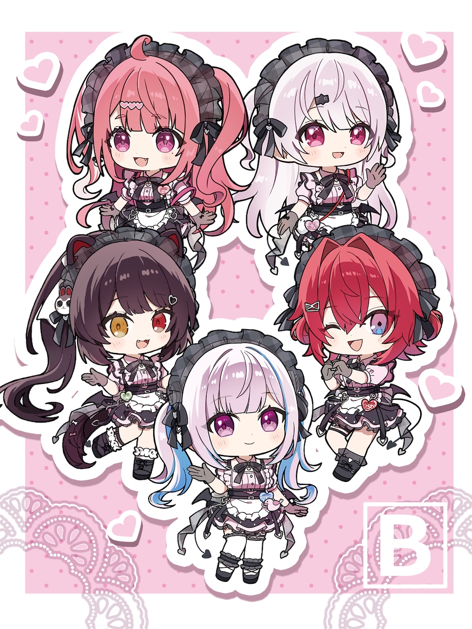 公式グッズ実績多数！ミニキャライラスト制作します 有名活動者様・企業案件の実績多数。活動の質を高める1枚を イメージ6
