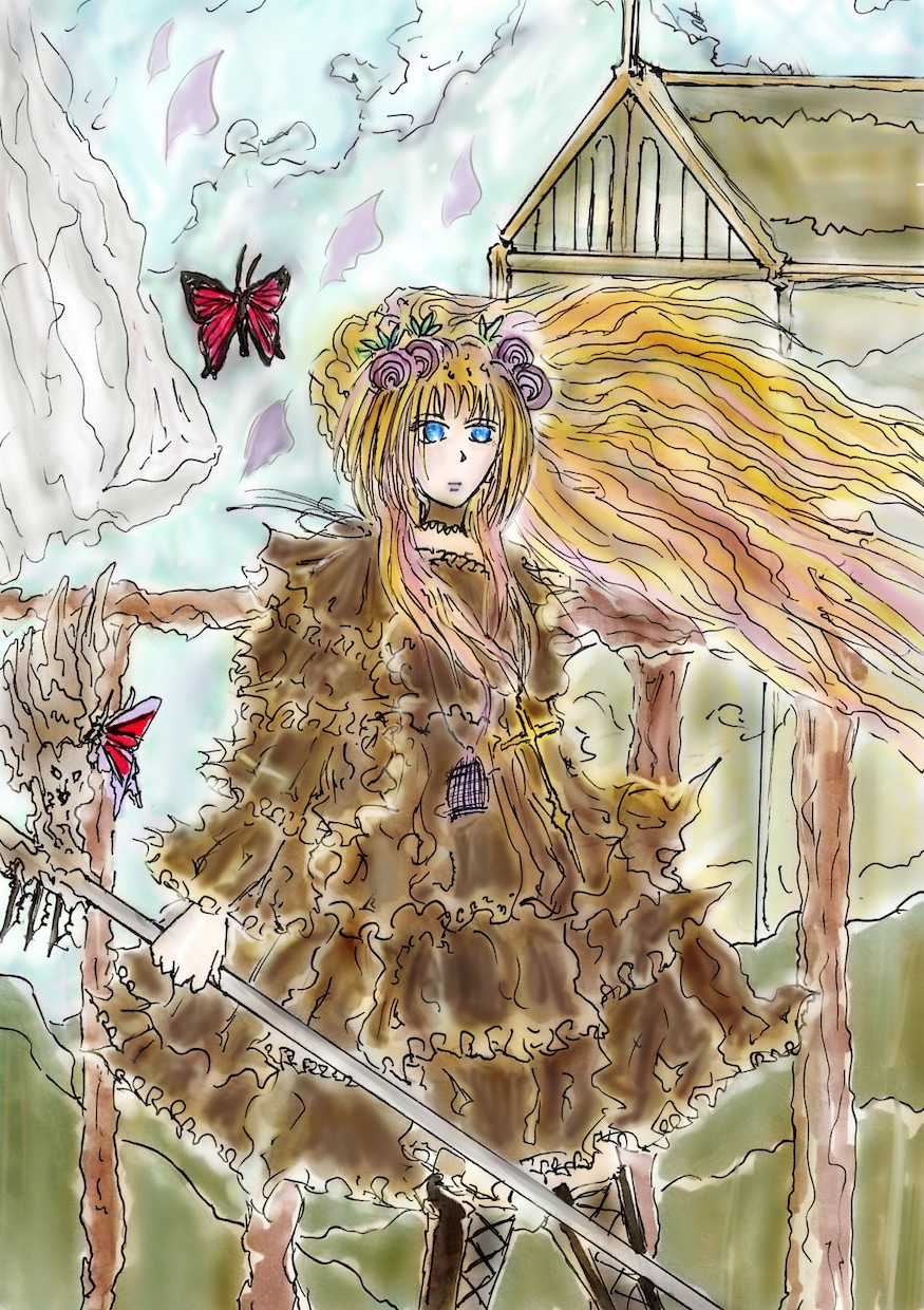 幻想的でファンタジーなイラストを描きます 私にしか描けない不思議な絵柄を描いています！ イメージ8