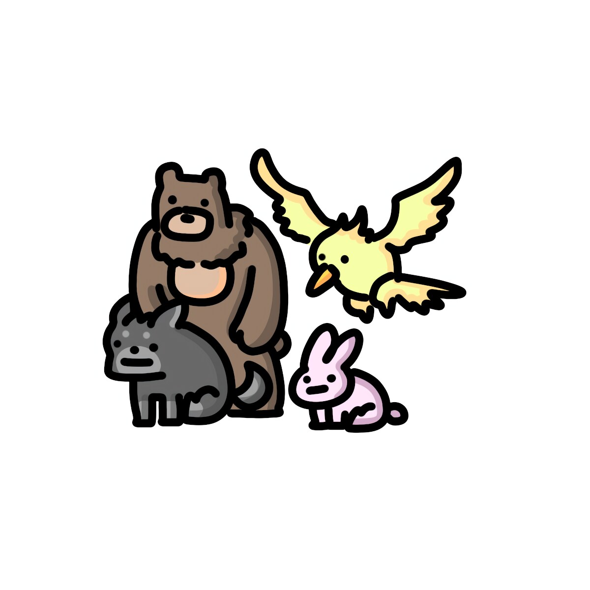 オリジナルキャラの制作をします SNSアイコンなどにおすすめです！ イメージ1