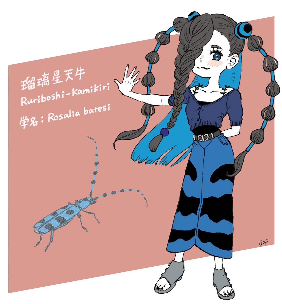 ご希望の擬人化キャラクターを作成します 対象の特徴を細かく捉えた、愛されキャラを作りませんか？ イメージ8