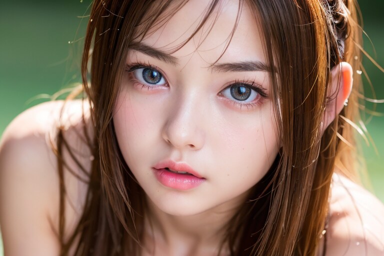 驚くべき進歩！実写系AI美女の生成方法を教えます 良い呪文でも、モデルが粗悪だと、何度トライしてもNGです。 イメージ8