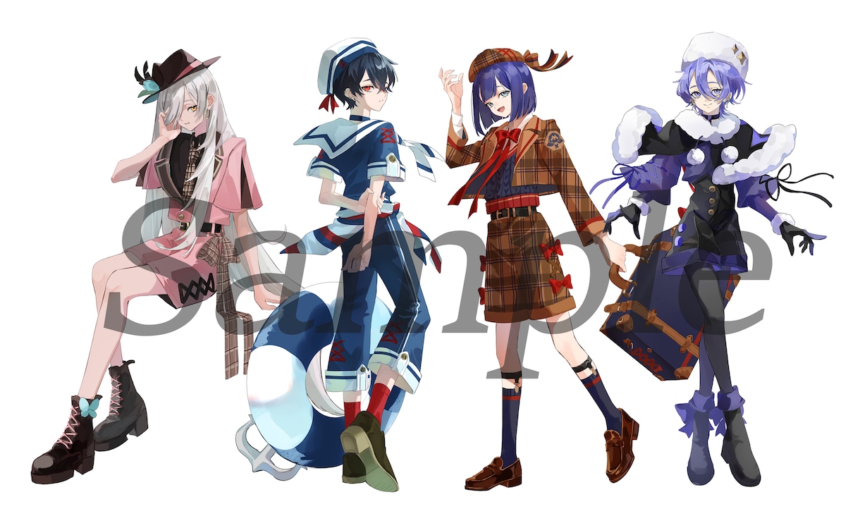 雰囲気のあるイラストを作成します ご希望の用途に合わせてイラストを作成致します˖ ࣪⊹ イメージ1