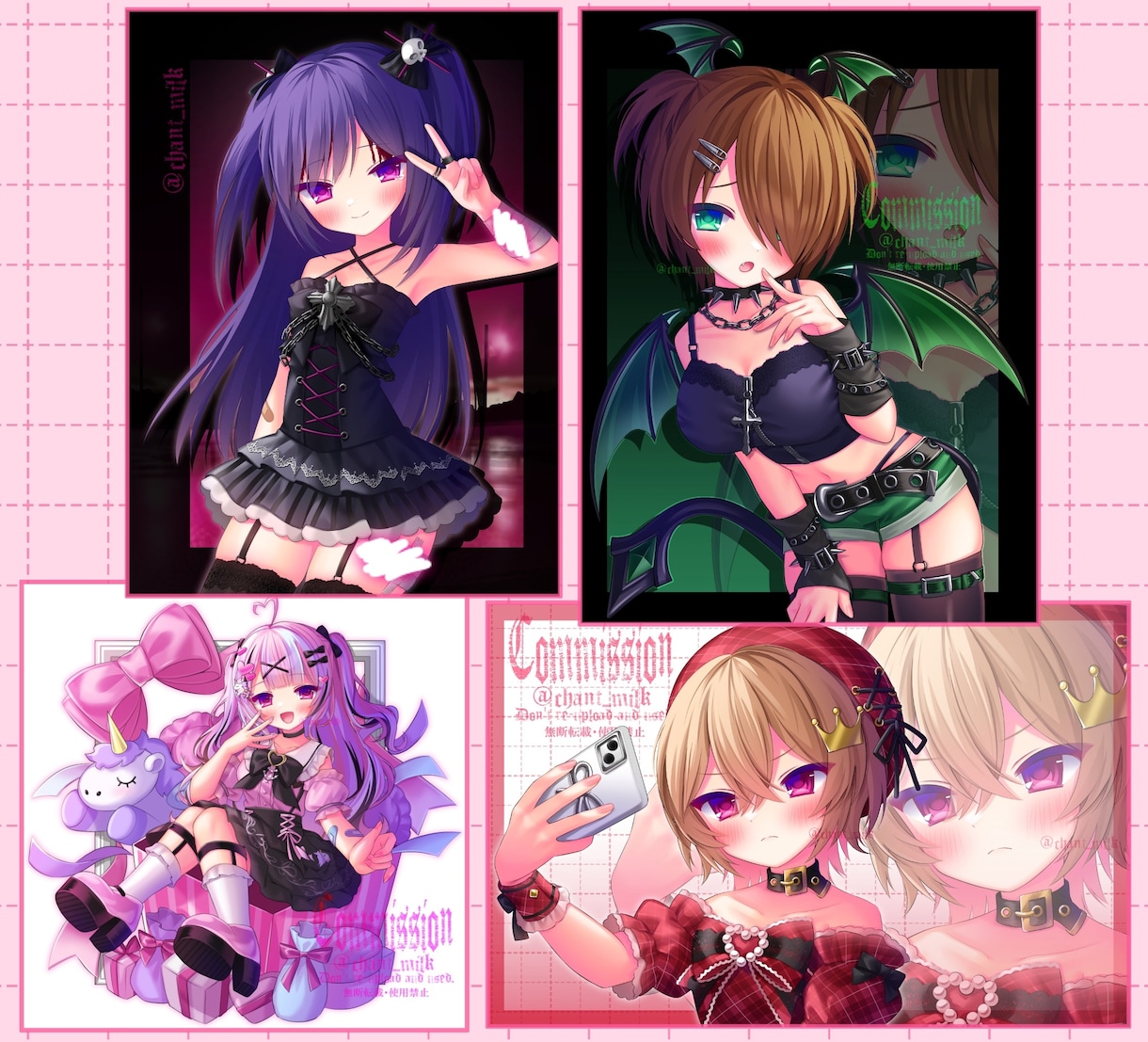 美少女萌えイラストお描きします イラスト全般お描きいたします♪ イメージ4