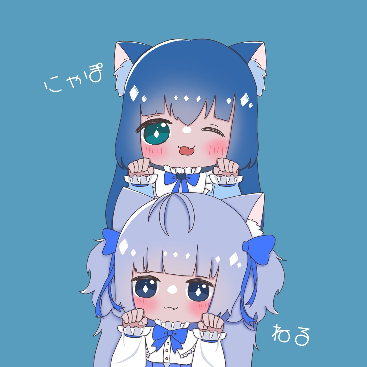 あなたのミニキャラ描きます ゆるいかわいいミニキャラです！ イメージ1