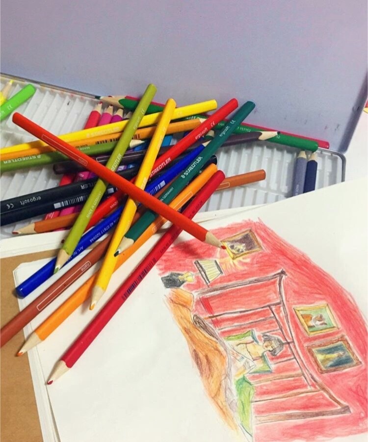 鉛筆、色鉛筆を使って巧みに描きます 手書き感あるデザインやイラストや説明書承ります！ イメージ4