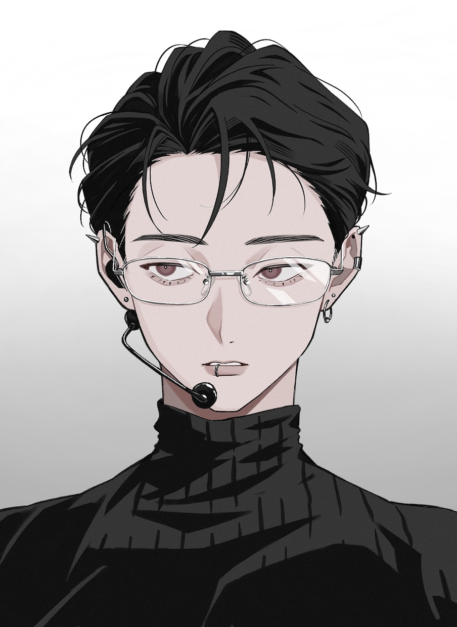 商用OK!!かっこいい子のアイコンイラスト描きます SNSで使用するアイコンを描きます！ イメージ1