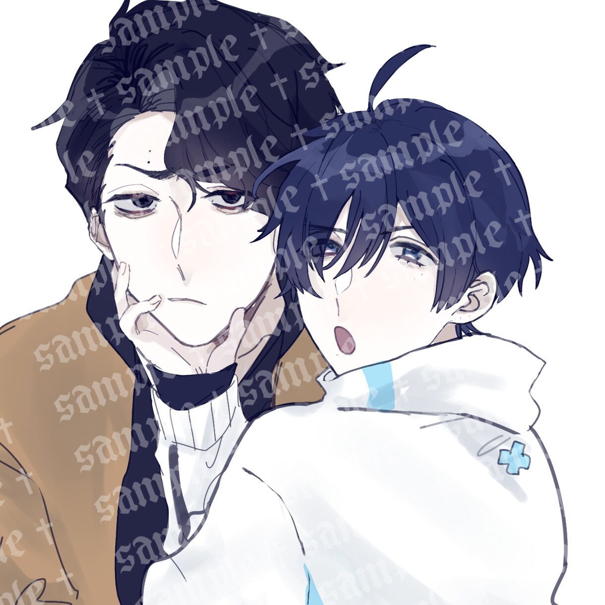 SNS向けのアイコン・夢絵イラストお描きします SNSに使用可能なアイコン等お描きしますミニ、等身どちらも◎ イメージ4