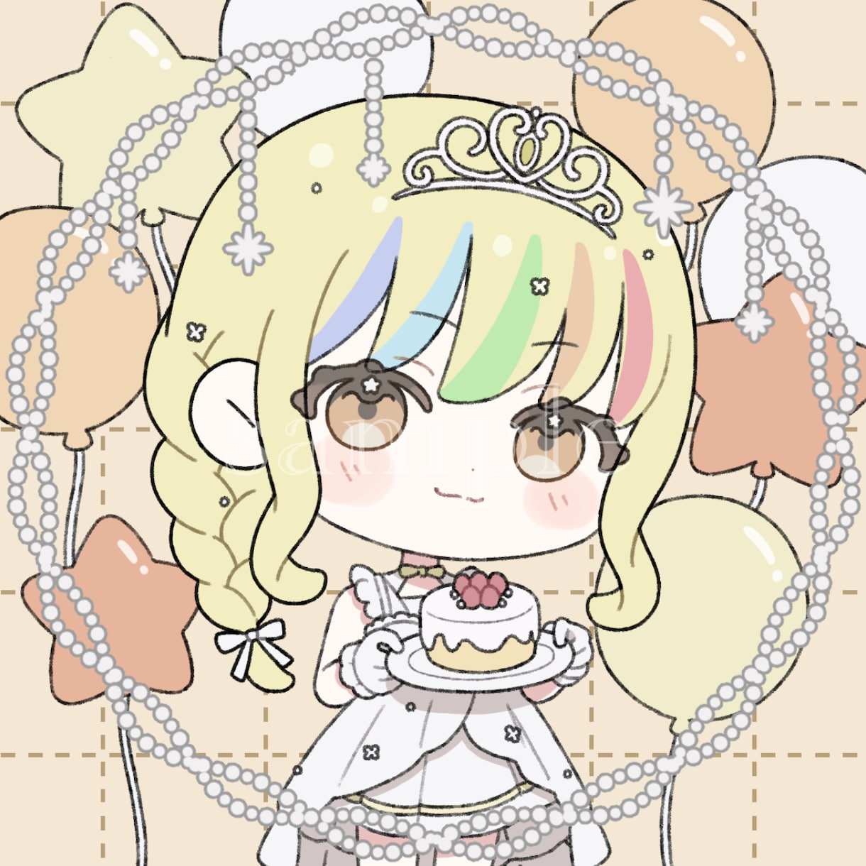 1.5等身のシンプルで可愛いミニキャラお描きします 実績公開OKの方には表情差分1枚プレゼント イメージ8