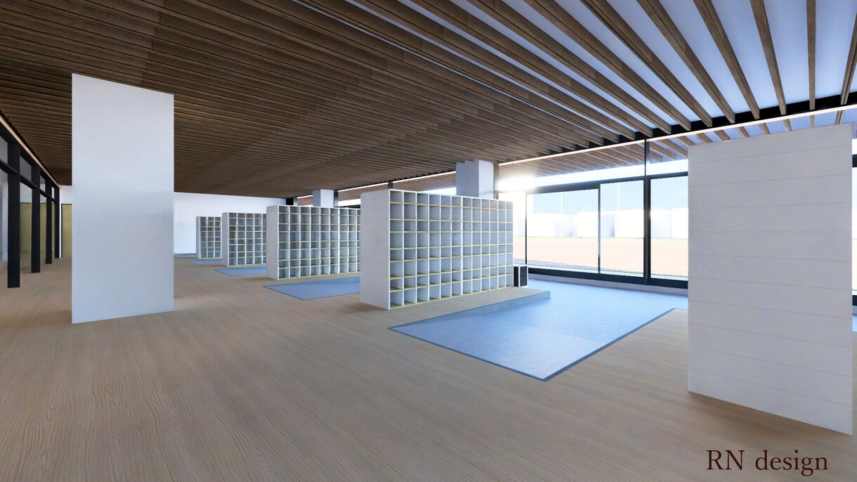 建物をイメージしやすい内観パースを提供します 内観パース　3月中のみ特別価格 イメージ1