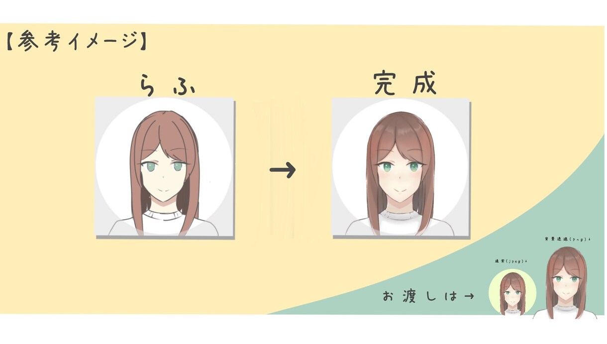 低価格、高クオリティであなたのアイコン描きます 少ない金銭でSNS始めたい学生さん向け！ イメージ3