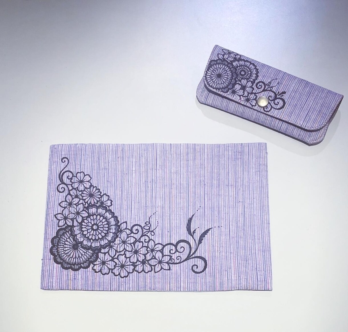 貴方の為に「花文様」をお描きします 私だけの10年間作り上げてきたオリジナルの技術・原画付き イメージ6