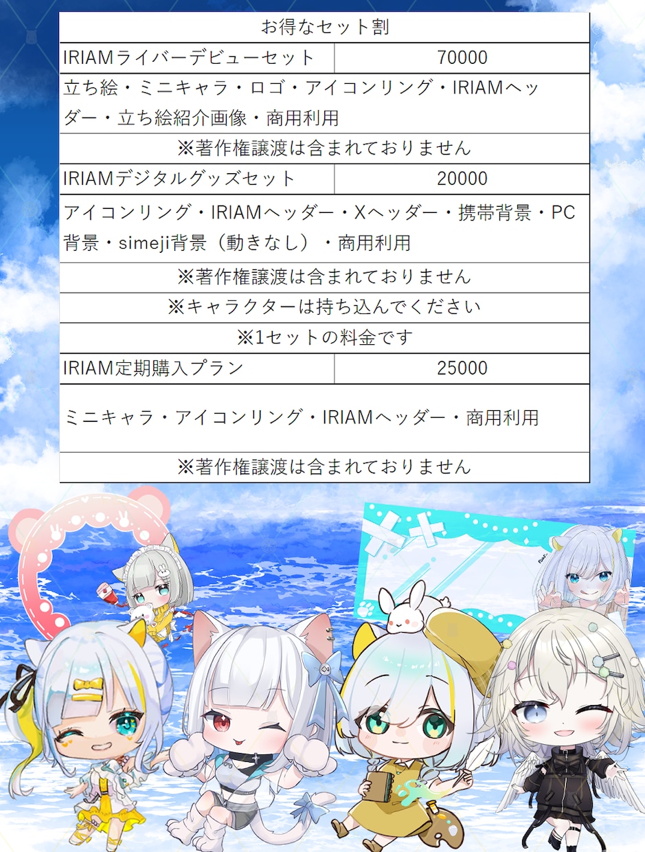 活動のお手伝い（イラスト・サムネ制作）します デビュー、活動を頑張りたい方たちへ イメージ4