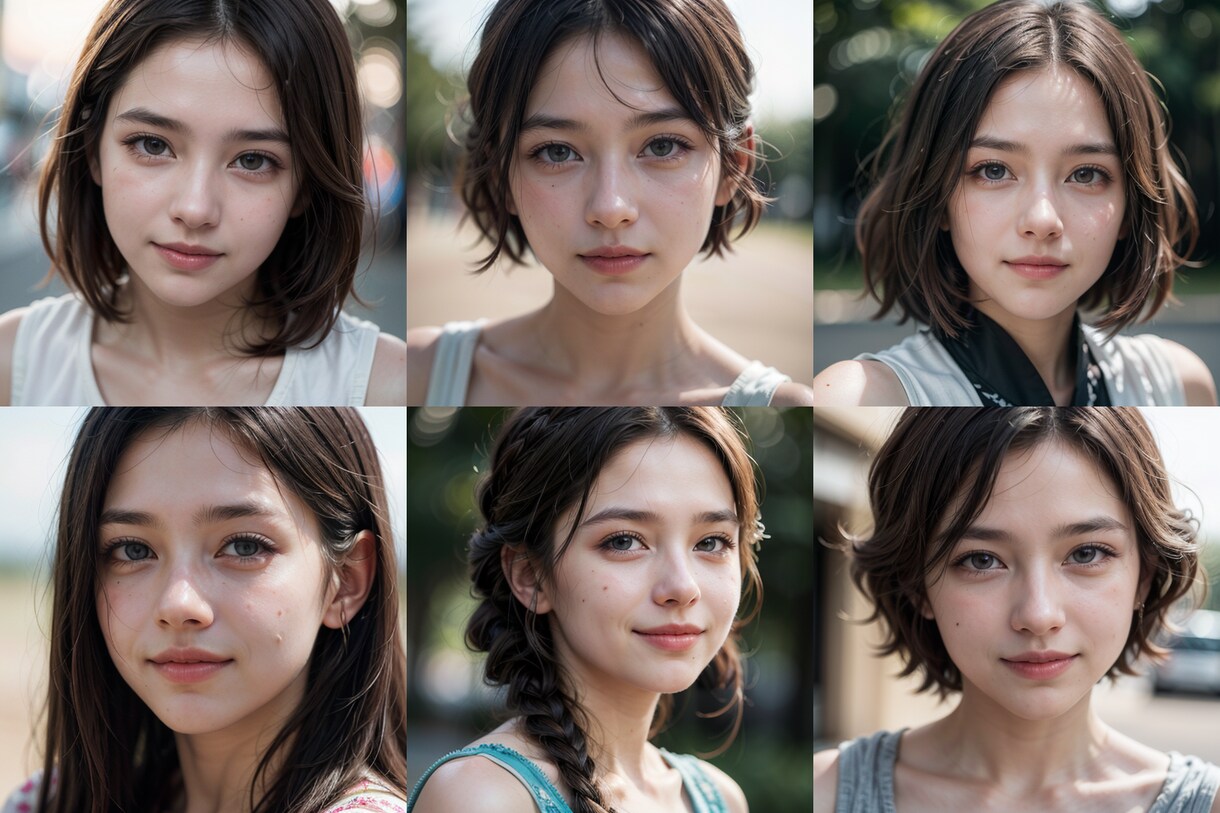SNSなどで使用するプロフィール写真作成します 自分の素顔は見せたくない自分に似た雰囲気の写真を使いたい イメージ4