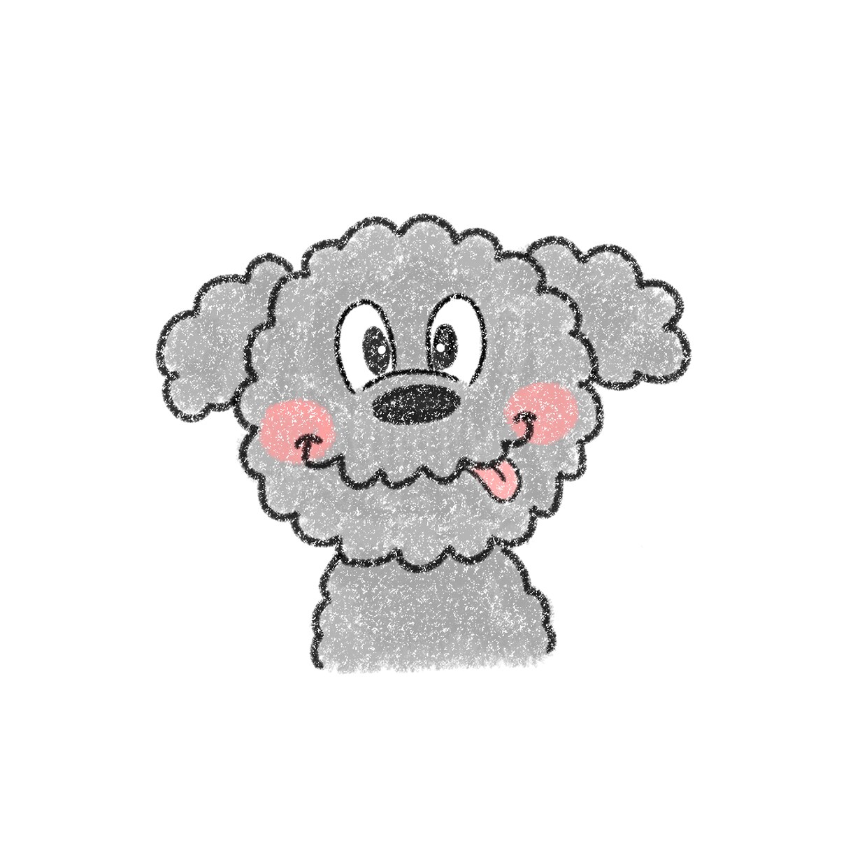グッズ作りやアイコンに！愛犬のイラストお描きします 大切な家族であるペットのイラストお描きします！ イメージ1