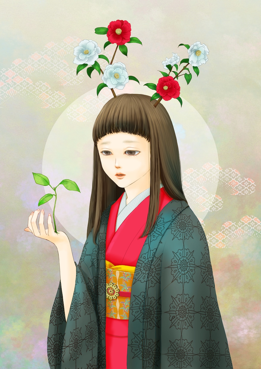 夢の世界にいるかのような一枚絵お描きします 装画やサイトに幻想的で耽美なイラストをお使いください。 イメージ9