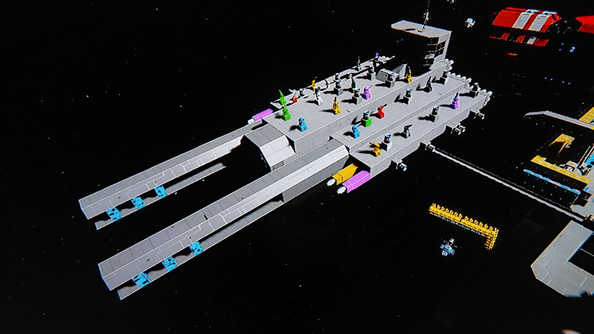 ゲームで作成した宇宙船たちの写真を販売します SPACE ENGINNERSで作成した宇宙船です。 イメージ4