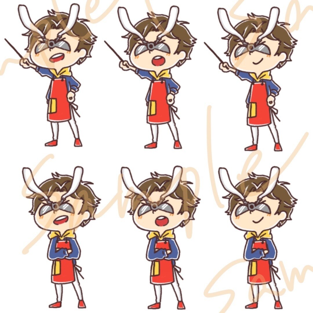 絵本みたいに可愛い似顔絵アイコン描きます 自分だけの似顔絵アイコンはいかがですか？ イメージ8