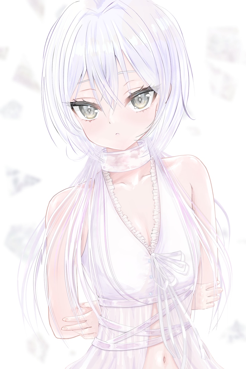 配信活動・SNS利用等 一枚絵イラスト制作承ります 配信・歌ってみたなど、 用途に合わせた1枚絵を制作します！ イメージ1