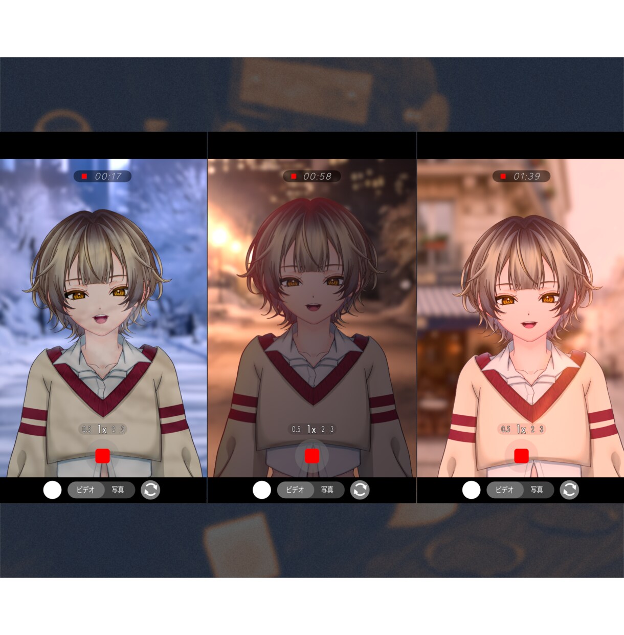 Vtuber様向け実写風歌ってみたショート作ります にじさんじ等大手実績ありの高品質MIXも可能！納期最短2日◎ イメージ8