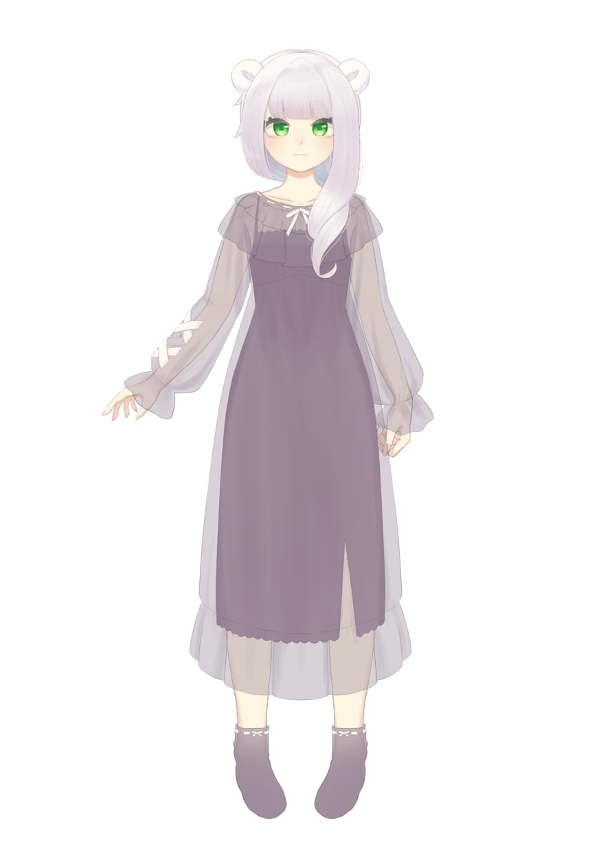Live 2D用パーツ分けイラスト描きます ※Live2Dモデリングは行いません イメージ2