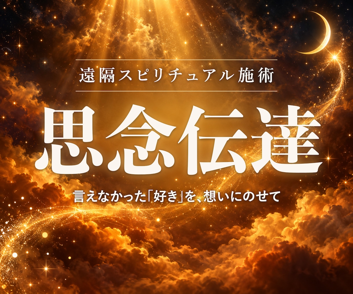 届けられない想いを、彼の潜在意識へ届けます 言えなかった好きを、ハイヤーセルフ同士で繋いで届ける思念伝達 イメージ1