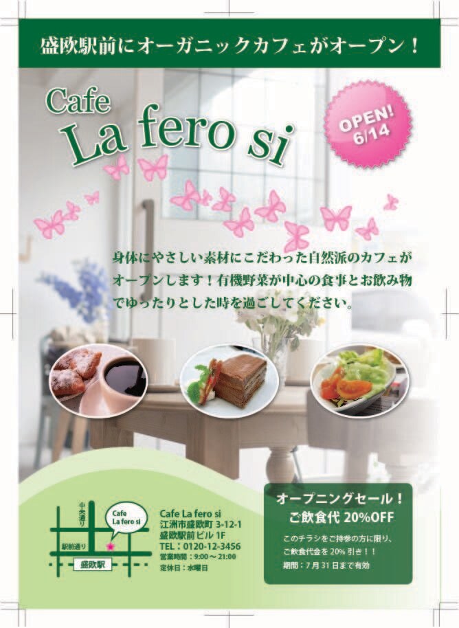 格安！チラシ・フライヤー作成します 【格安】チラシ　フライヤー　作成【修正無制限】 イメージ6