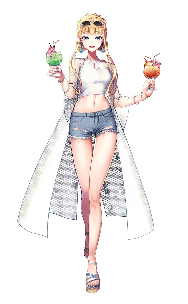 男性、女性の立ち絵を描けます パキっとした色彩でイラストをお届け！ イメージ7
