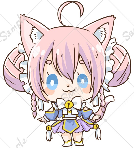 猫耳中華キャラクターの魂募集します 完成品の立ち絵イラストを販売します イメージ3