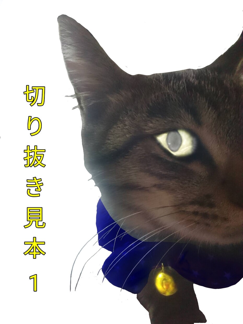 初期納品は約4日:写真の背景を消します フォトスタンプ用等に、写真を加工します イメージ3