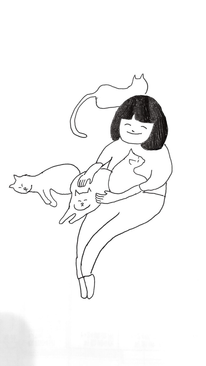 シンプルな結婚証明書を作成します 万年筆で描きます。大切なペットやお寿司など好きなモチーフで！ イメージ2