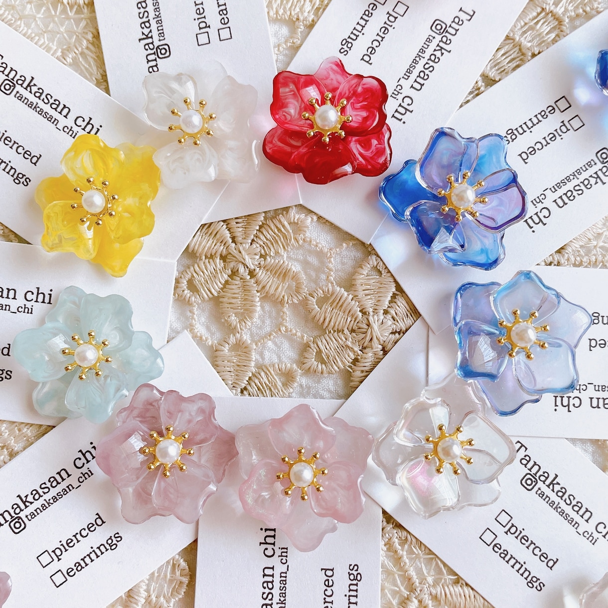 推しのカラーでフラワーアクセサリーをお作りします 【推し活】を更に楽しく♡推しとお揃いを身につけてみませんか？ イメージ9