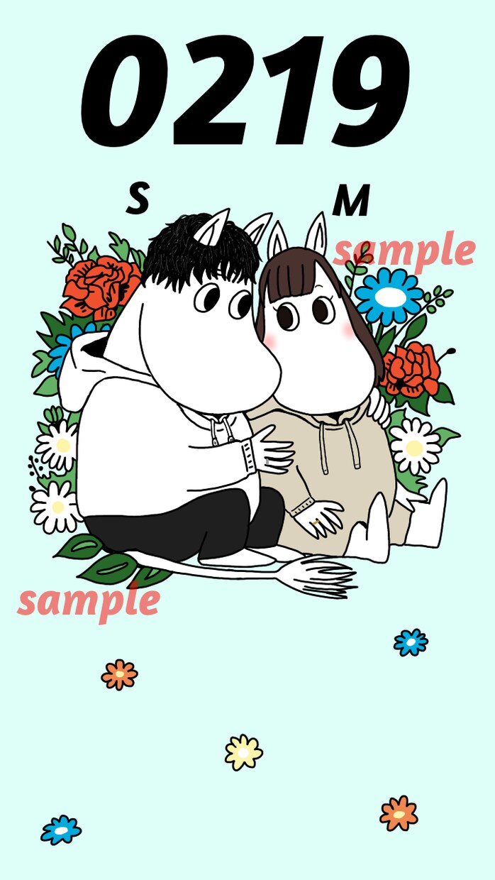 SNSアイコン、似顔絵をムーミン 風でお描きします あなただけのオリジナルムーミンキャラをお作りします！ イメージ5