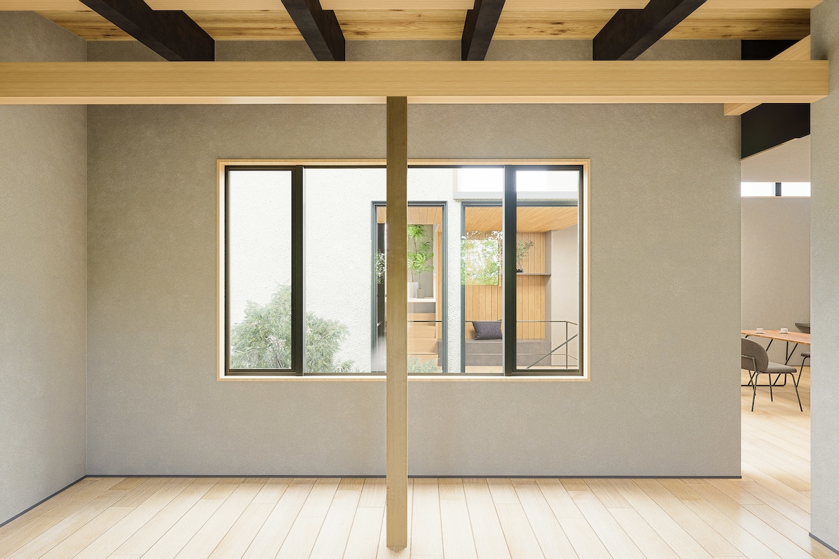 現役一級建築士が住宅の内観CGパースを作成します 現役一級建築士が作成するパースにより、おもいをかたちにします イメージ2