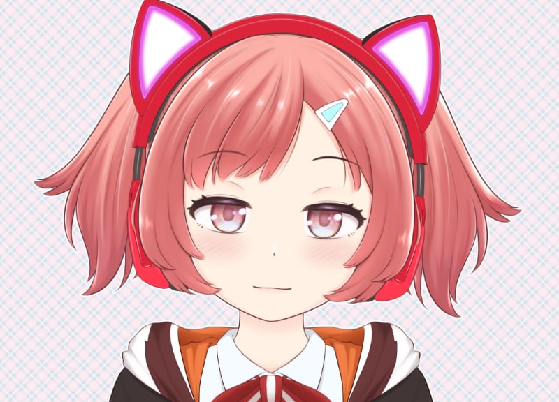 可愛い系の女の子キャラを描きます 配信用・SNSアイコン・サムネ・グッズ用途、色々自由！ イメージ3