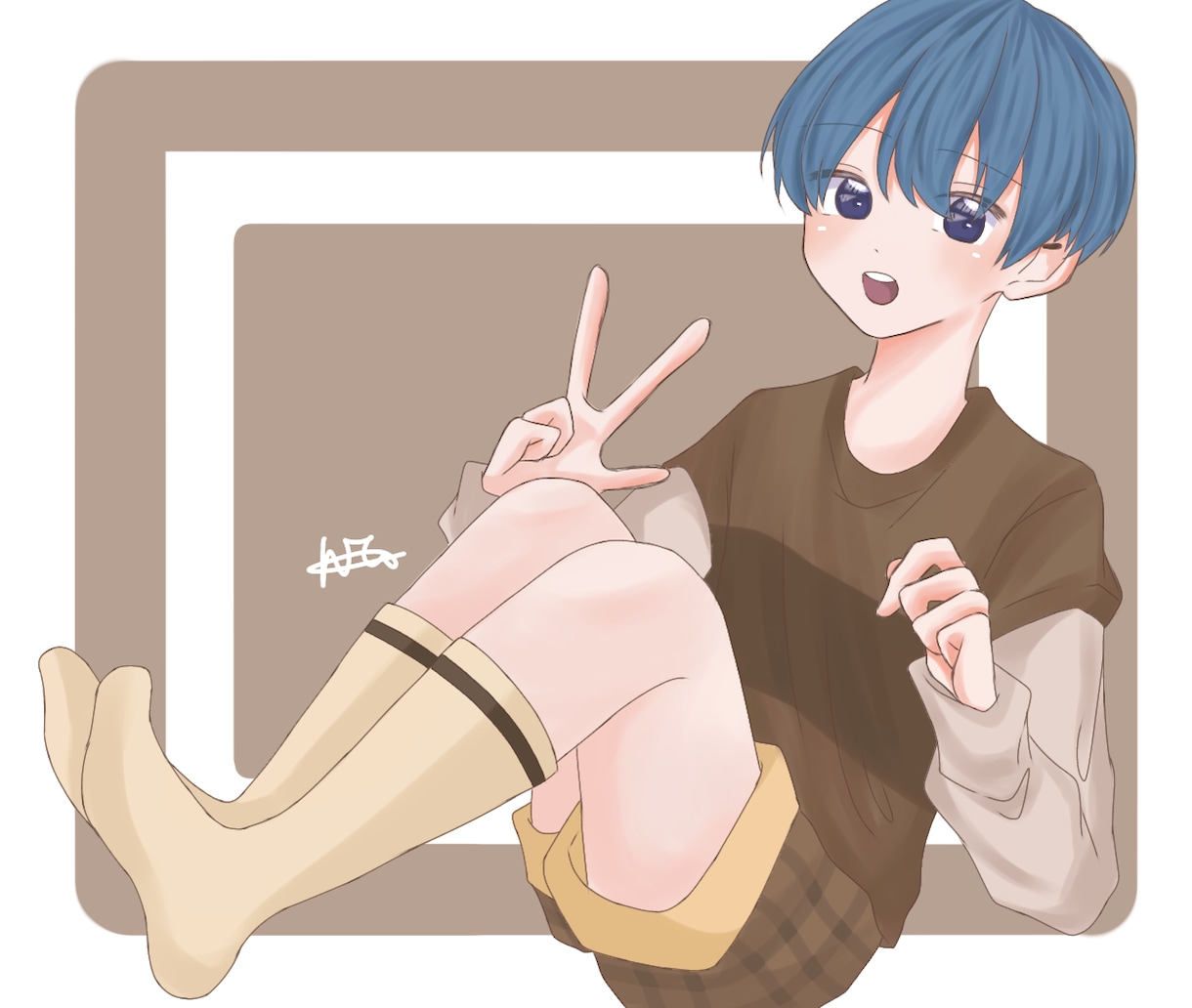 主にアイコン作成、イラスト可愛いイラスト描いてます 可愛いイラストが好きな方へ！男の子でも女の子でも！ イメージ5