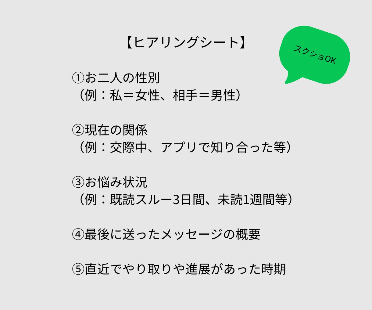 返信が来ない理由を特定「返信解析鑑定書」作成します 既読・未読スルーの真相を解明。お相手が返す具体策を提案 イメージ3