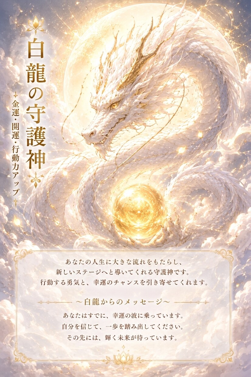 あなただけの守護神イラスト＆メッセージを届けます 世界にひとつだけの守護神と出会いませんか イメージ4