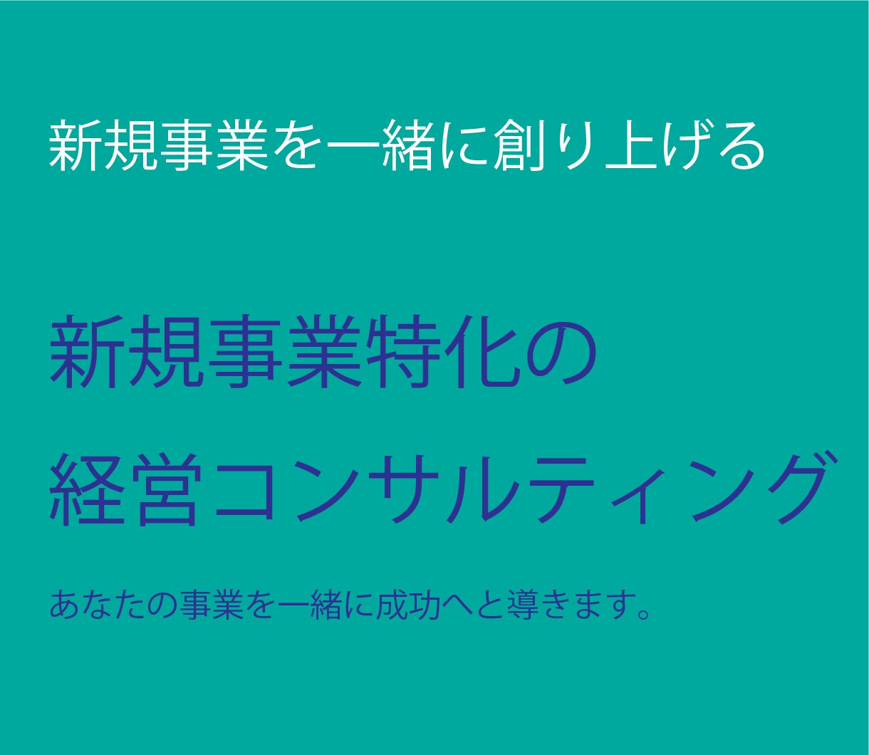 新規事業特化の経営コンサルティングを行います 複数のスタートアップ経験のあるコンサルタントが担当します。 イメージ1