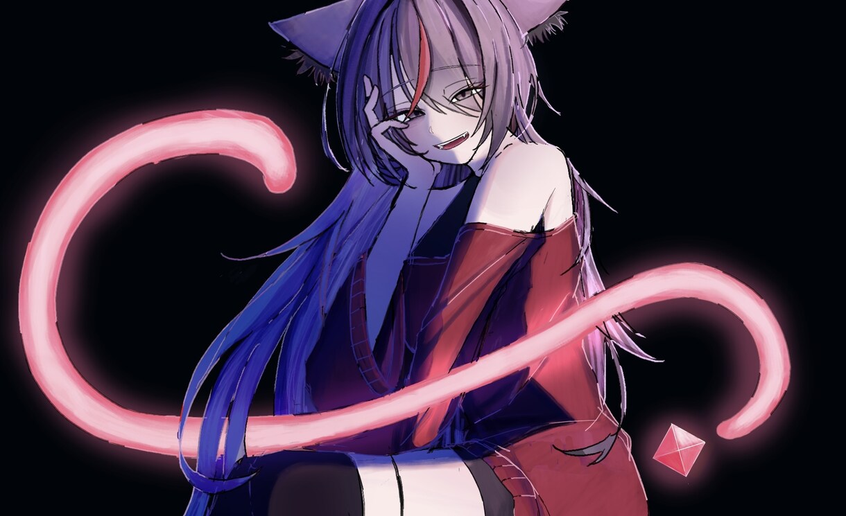 ダークから鮮やかさまで。目を引く女の子を描きます 理想全部叶えます！初回割引＆無制限修正付き！ イメージ2
