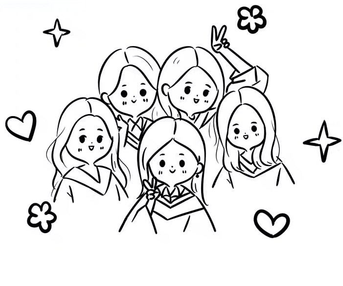 記念日に大切な方に似顔絵をプレゼントします シンプルなイラスト/デフォルメ似顔絵/ミニキャラ似顔絵 イメージ1