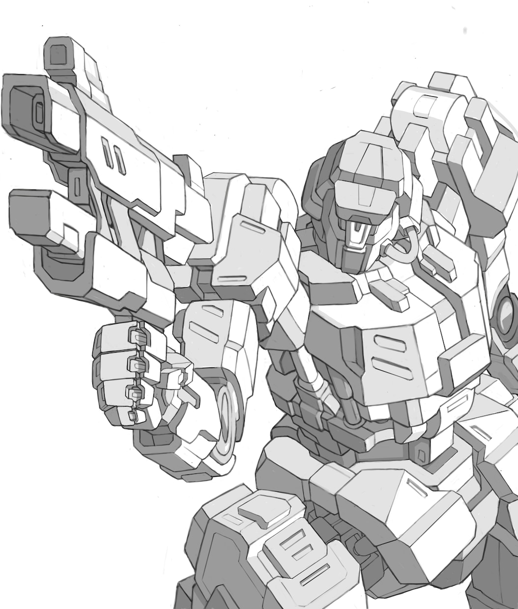ラフ（落書き）、設定からオリジナルのメカを描きます 商用利用・著作権譲渡可能です！(別途オプション) イメージ6